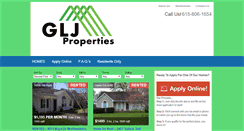 Desktop Screenshot of gljproperties.com