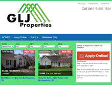 Tablet Screenshot of gljproperties.com